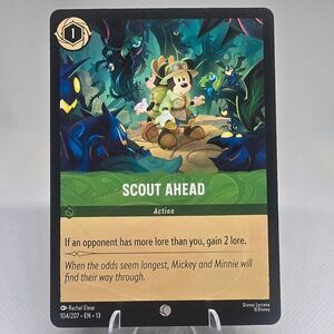 Scout Ahead 104 Lorcana Attack of the Vine